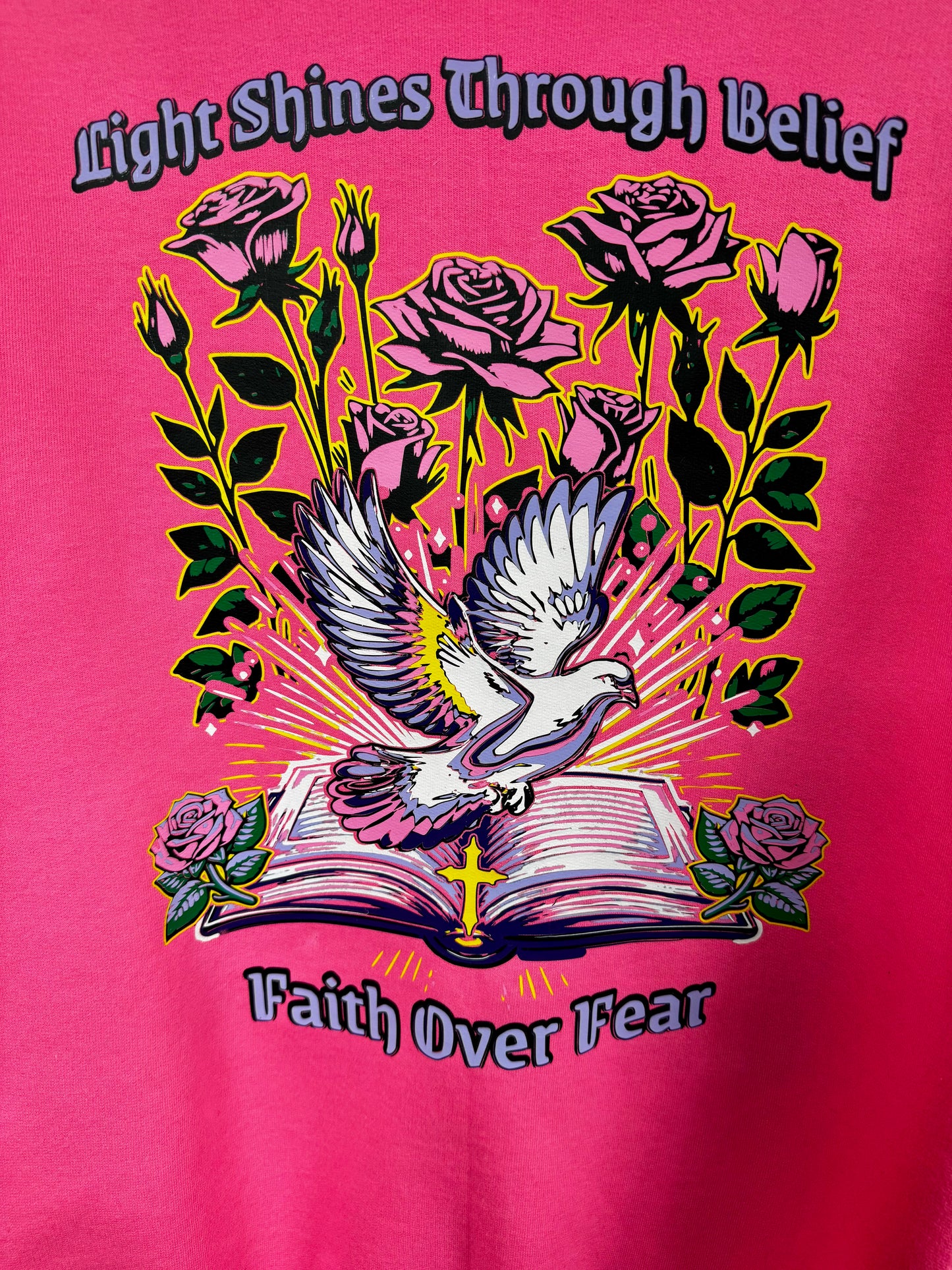 Faith Over Fear Zipper Hoodie