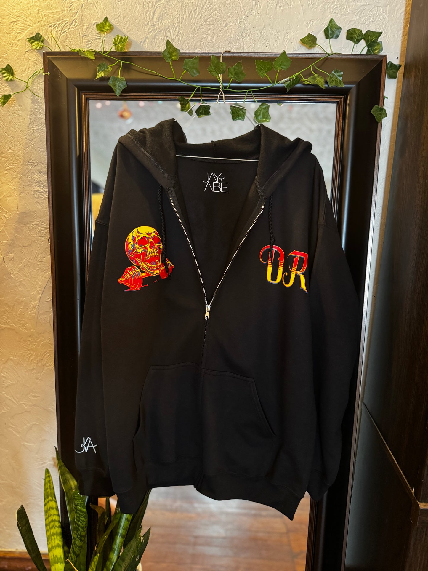 No Pain No Gain Zipper Hoodie